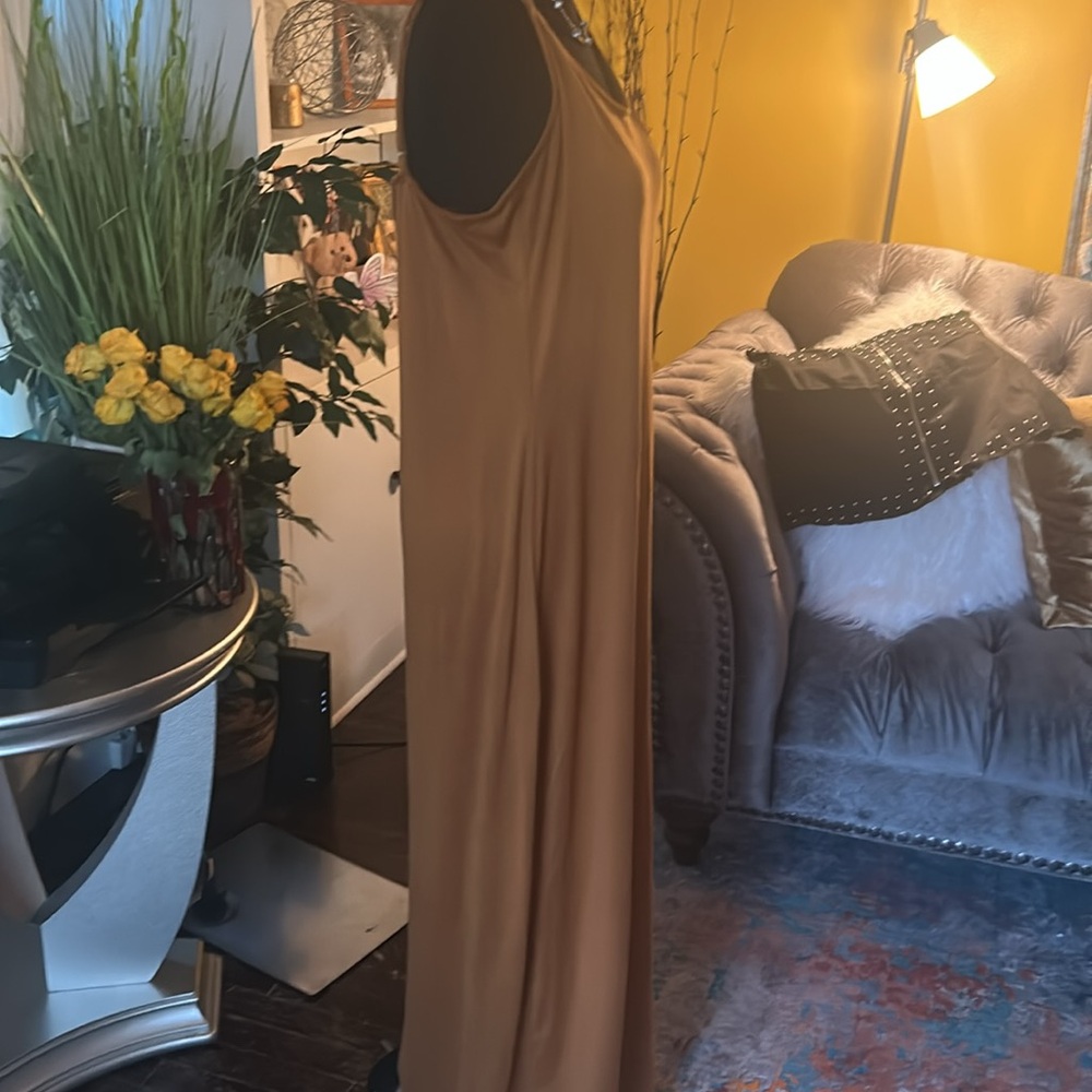 Absolutely ❤️It Brown Sleeveless sundress - Picture 4 of 9